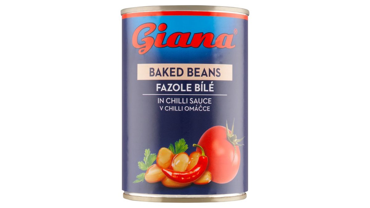 Giana Fazole bílé v chilli omáčce 410g