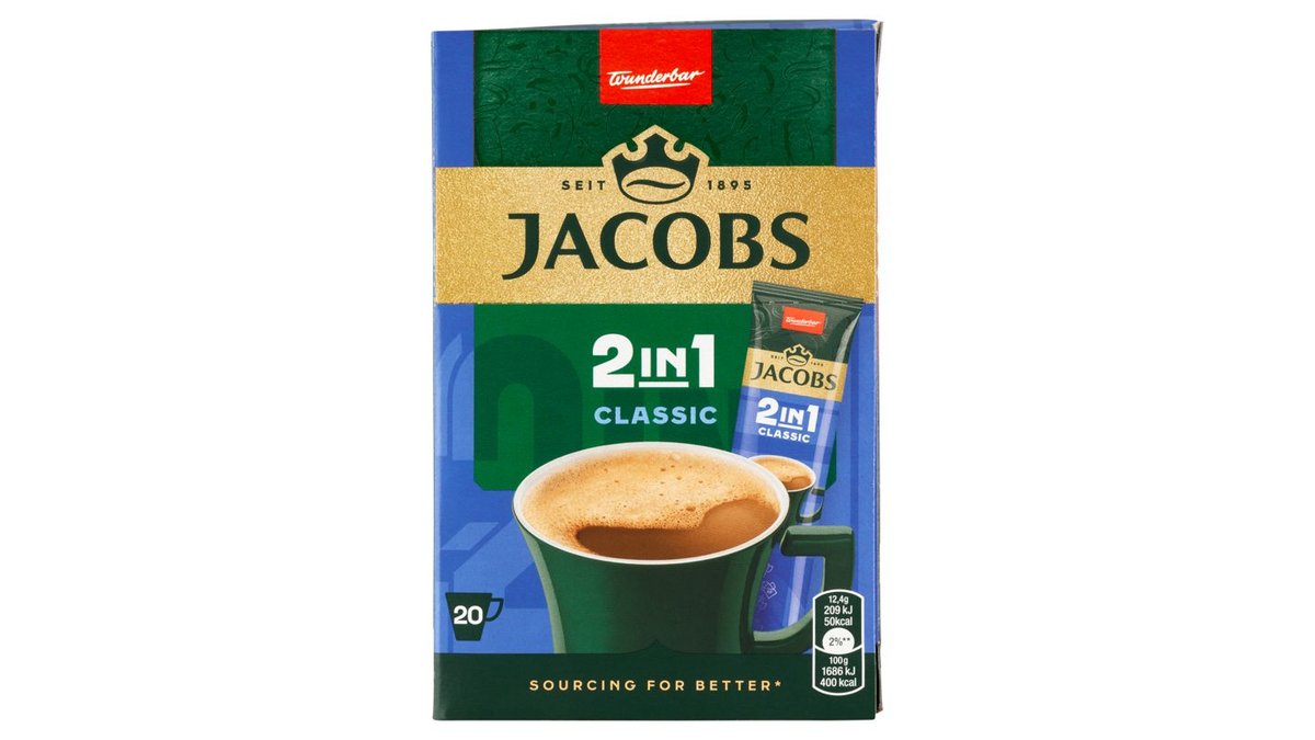 Jacobs Classic 2in1 20 x 12,4 g (248 g)