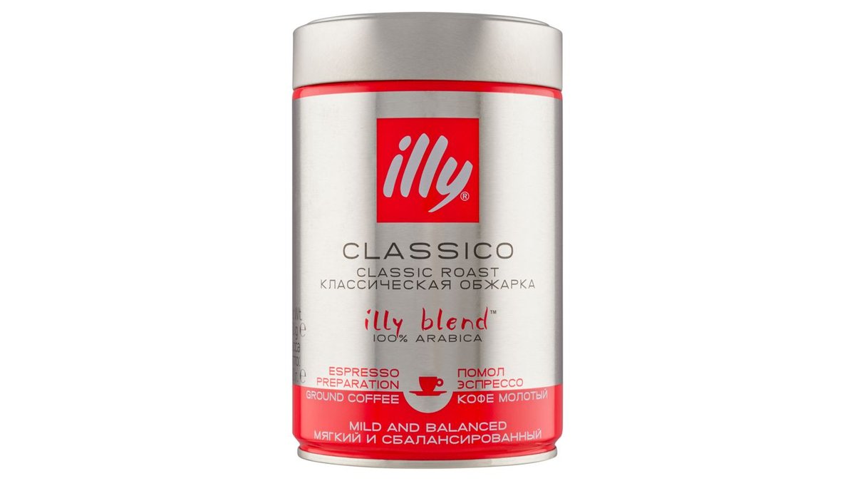 illy Classico mletá pražená káva 250 g