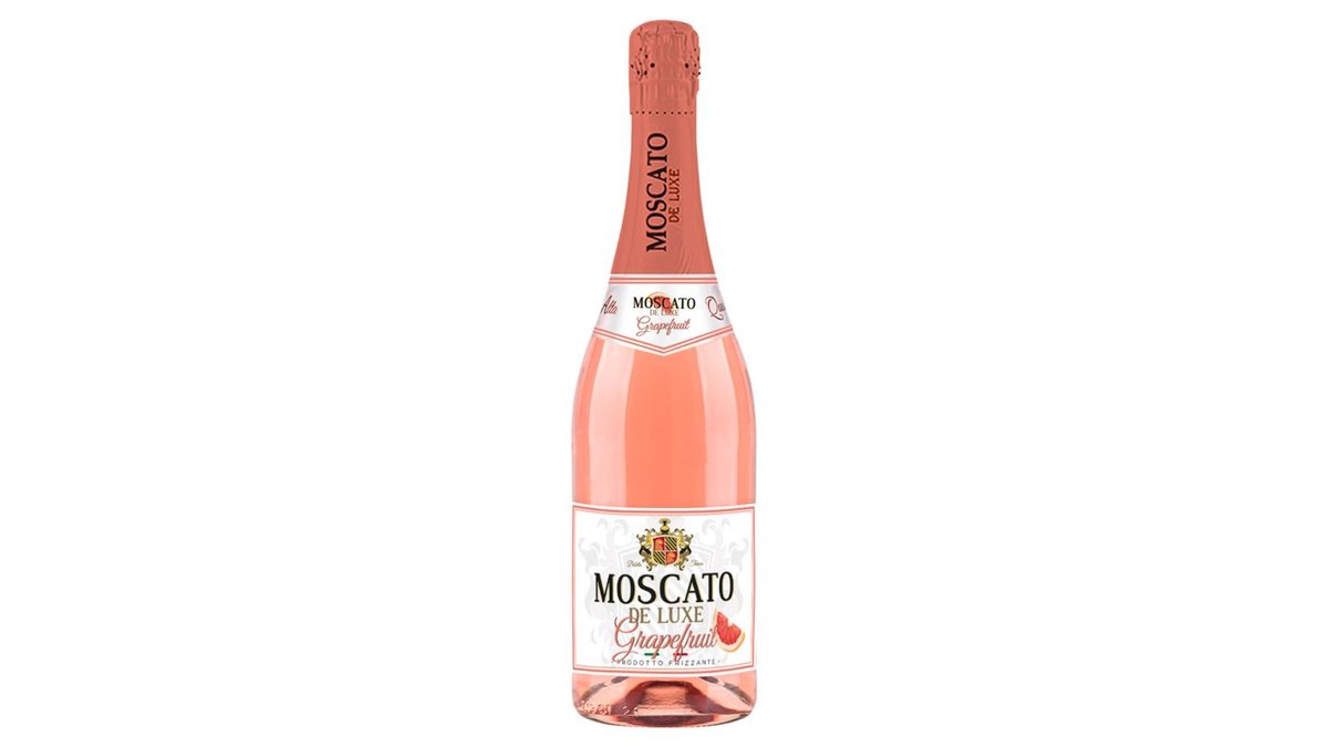 Moscato De Luxe Grapefruit miešaný alkoholický nápoj s grapefruitovou príchuťou sýtený 0,75 l