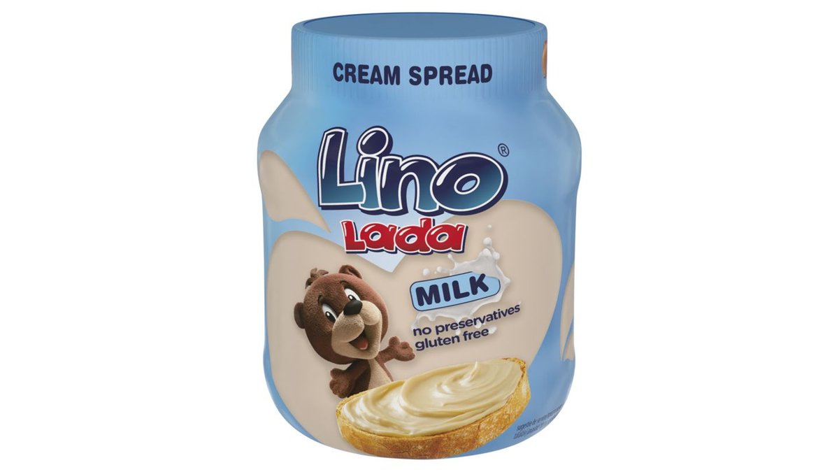 Lino Lada Mliečna nátierka s lieskovými orechmi 350 g