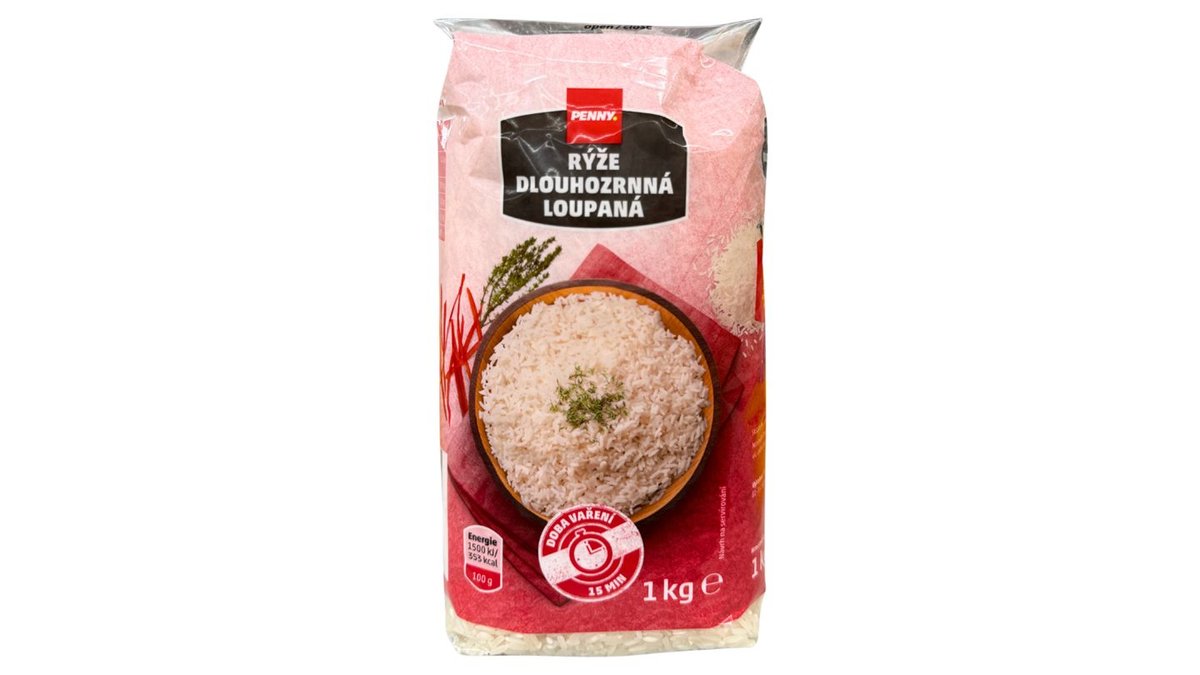 Penny Rýže dlouhozrnná loupaná 1kg