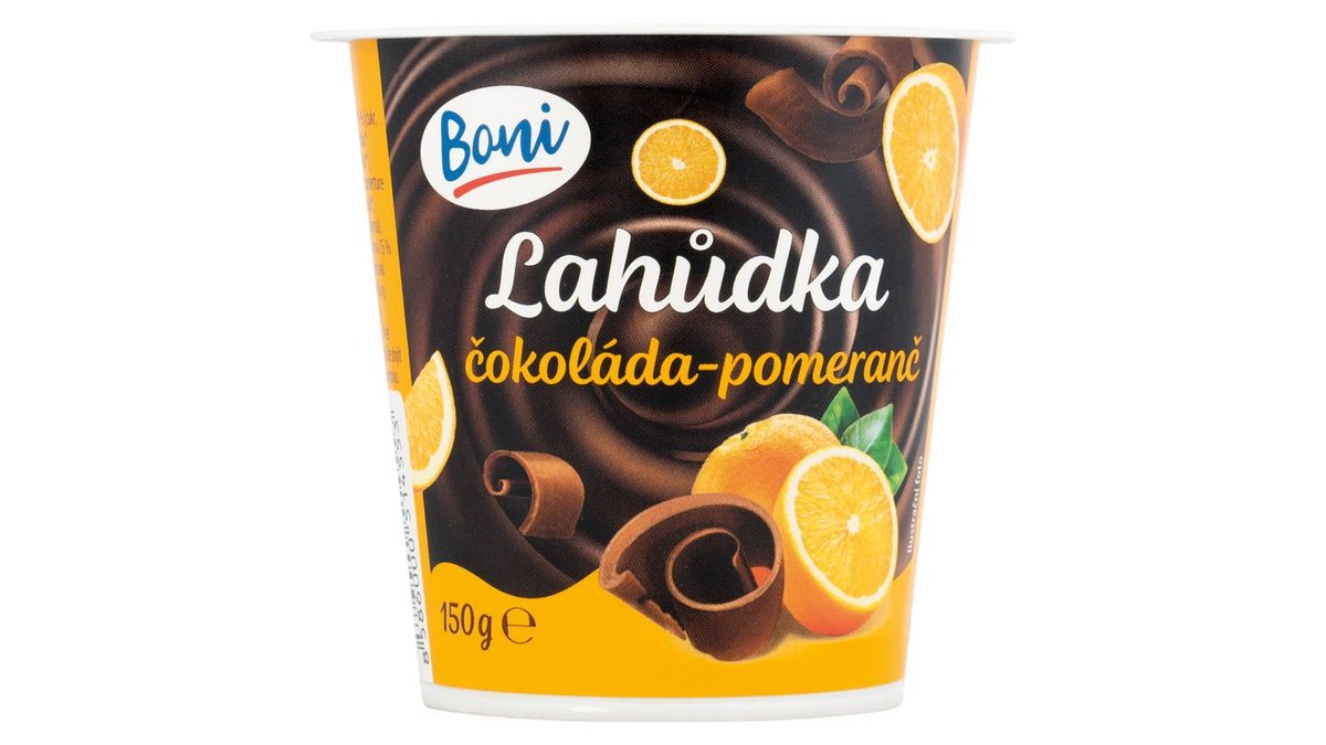 Boni Lahůdka čokoláda-pomeranč 150g