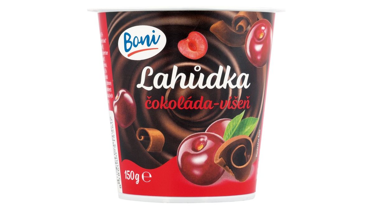 Boni Lahůdka čokoláda-višeň 150g