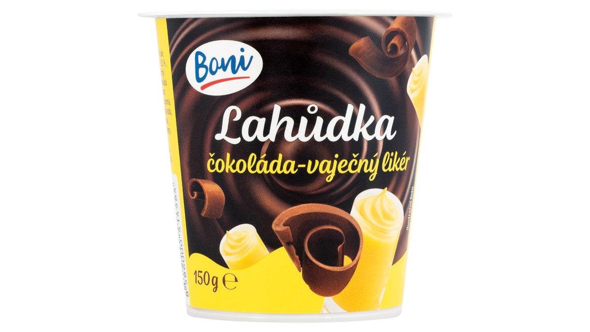 Boni Lahůdka čokoláda-vaječný likér 150g