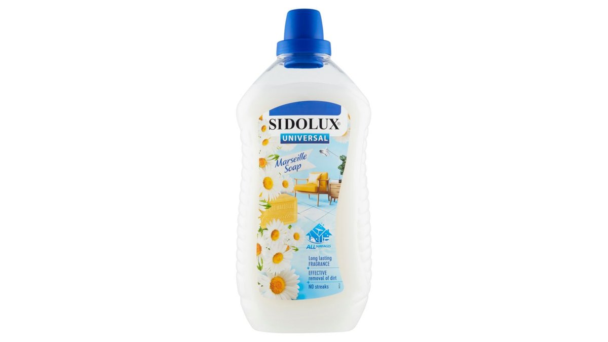 Sidolux Universal Marseille Soap prostředek na mytí všech omyvatelných povrchů 1l