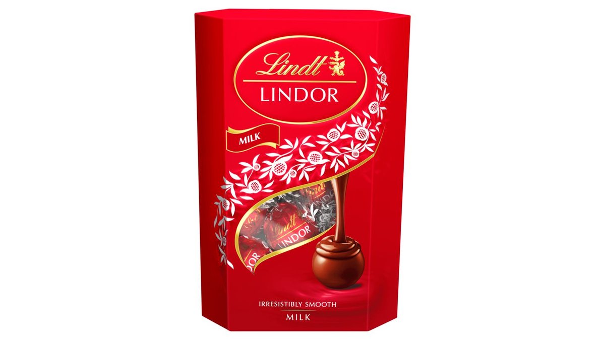 Lindt Lindor Mléčná čokoláda s jemnou tekutou náplní 137g