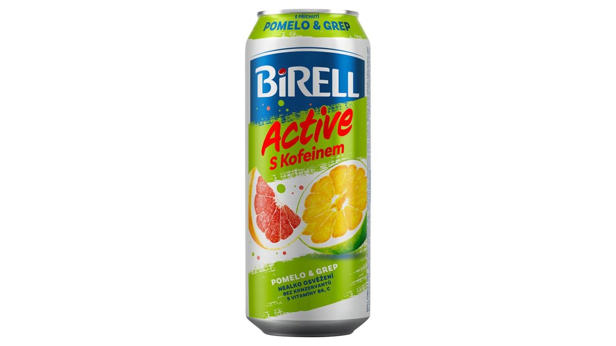 Birell Active Pomelo & grep s kofeinem 0,5l