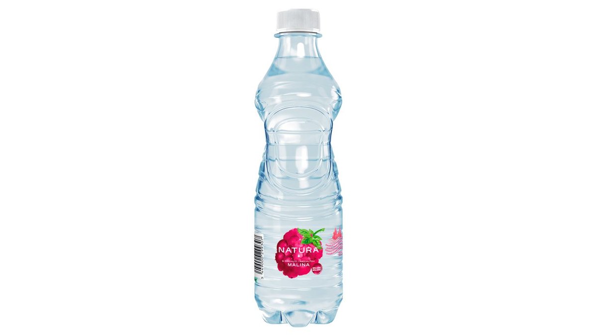Natura S příchutí malina 500ml