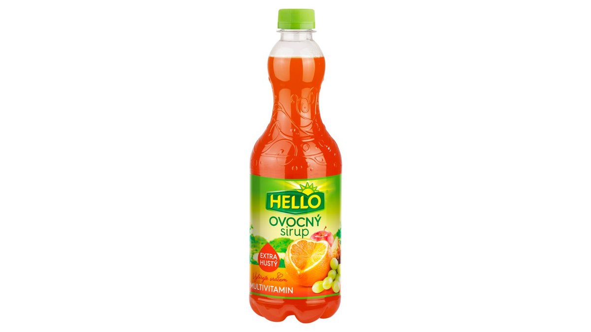 Hello Ovocný sirup multivitamin 0,7l