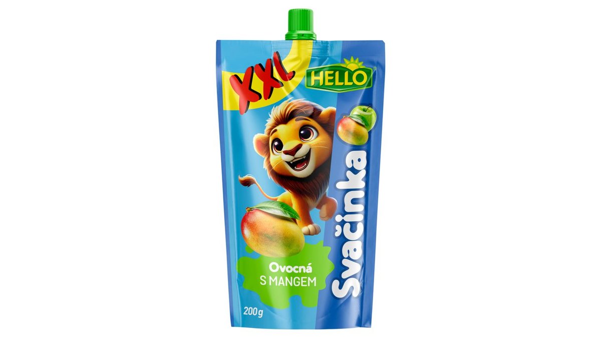 Hello Přesnídávka ovocná mango XXL, 200 g