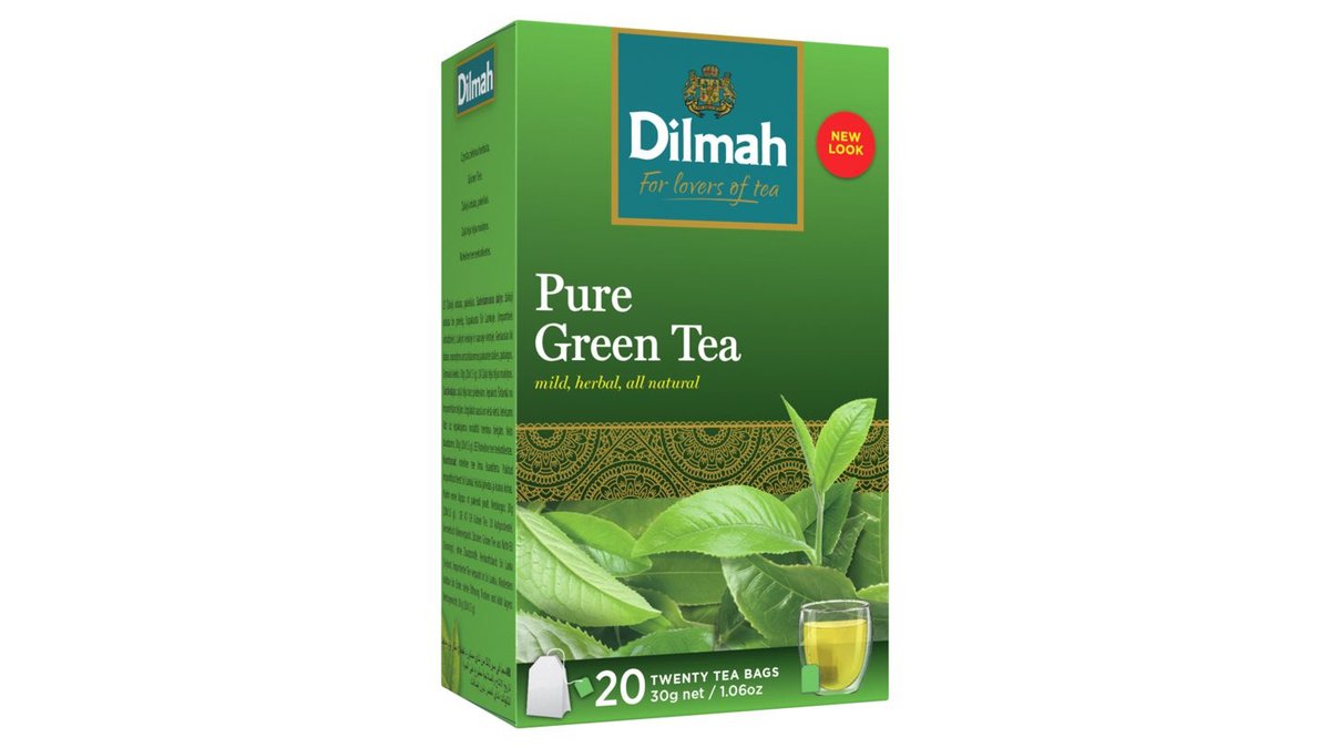 Dilmah Pure Green zelený čaj 20 x 1,5g (30g)