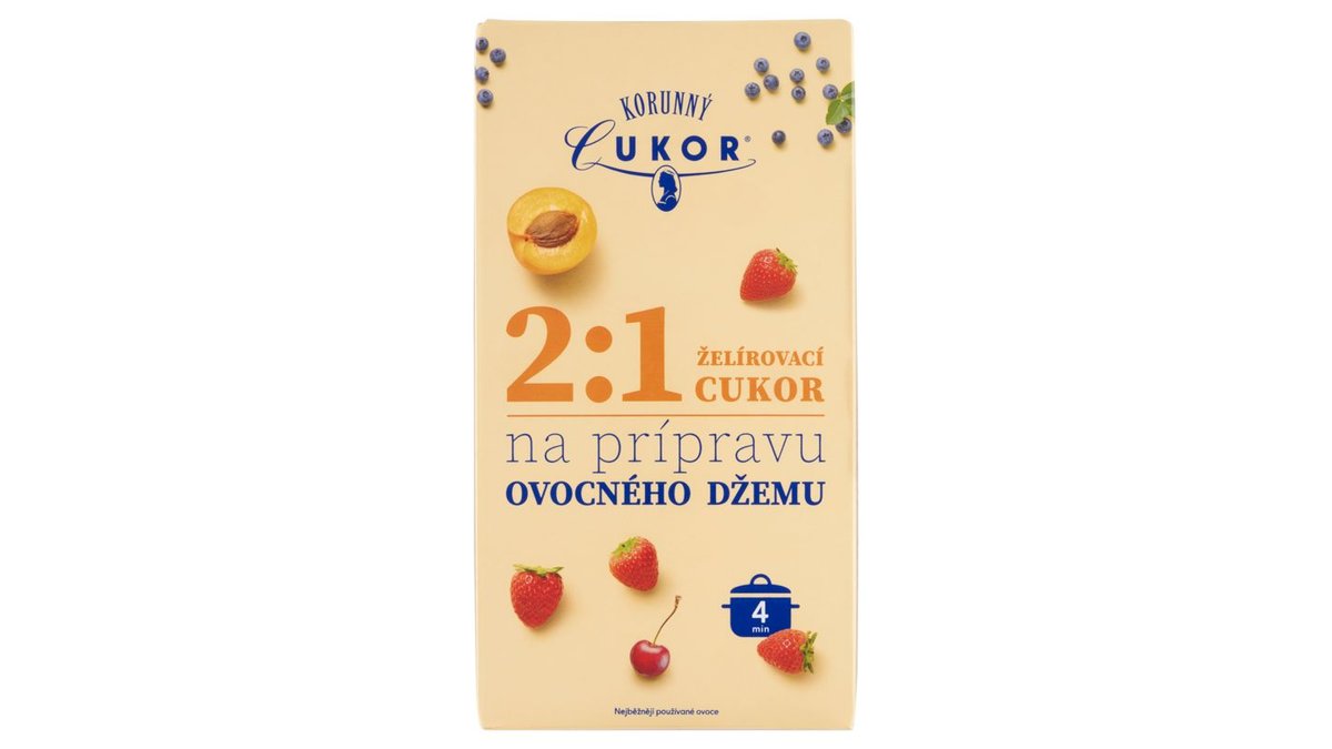Korunní Cukr 2:1 želírovací cukr 500g