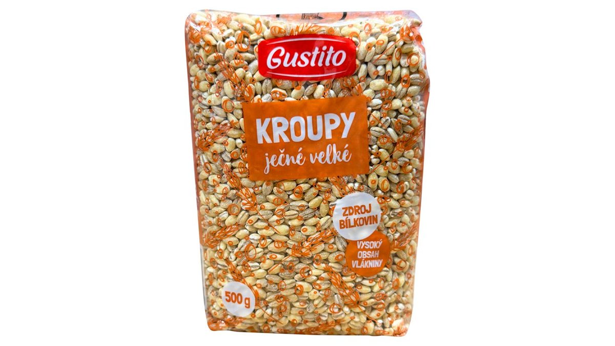 Gustito Kroupy ječné velké 500g