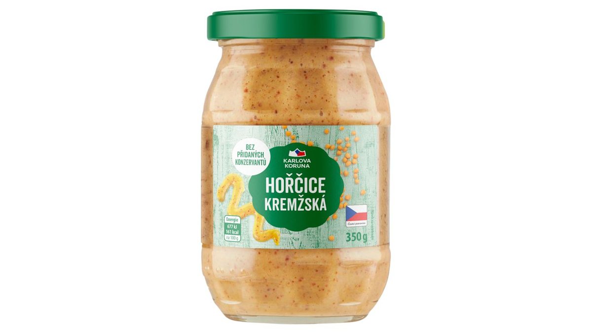Karlova Koruna Hořčice kremžská 350g