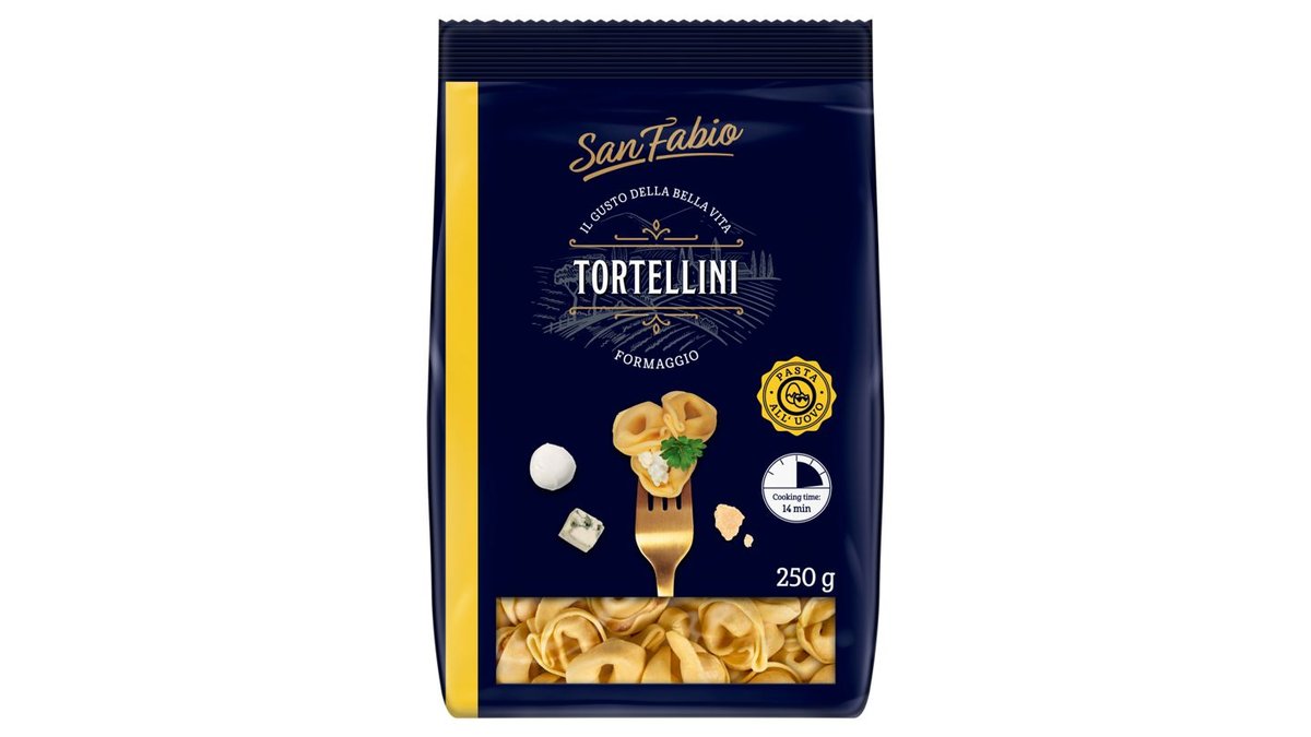 San Fabio Sušené vaječné těstoviny se sýrovou náplní 250g