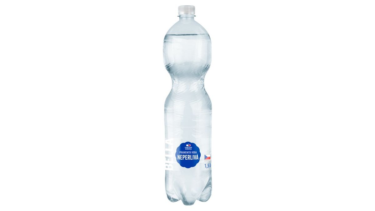 Karlova Koruna Aqua Bella pramenitá voda neperlivá 1,5l