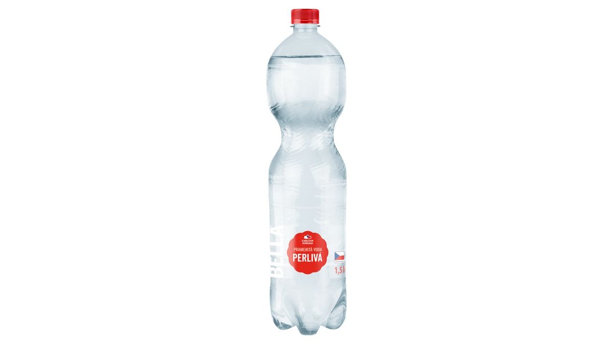 Karlova Koruna Aqua Bella pramenitá voda perlivá 1,5l
