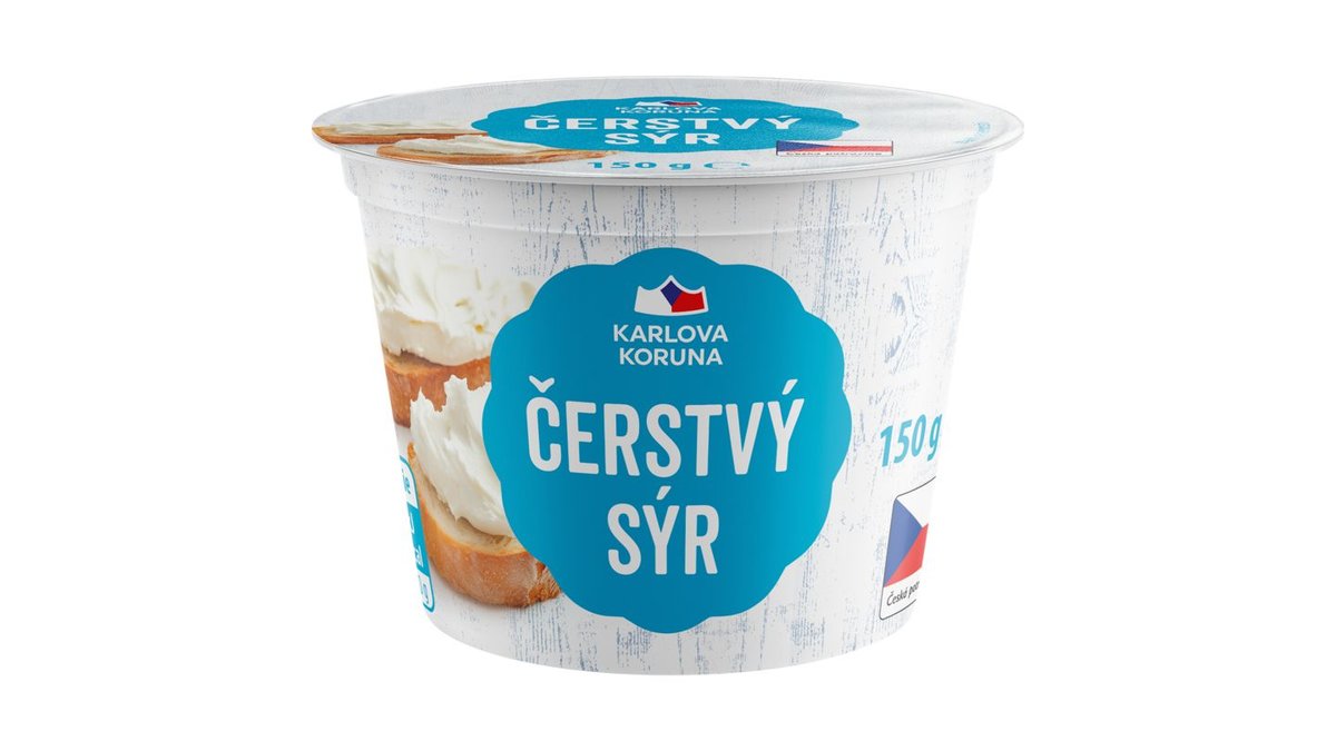 Karlova Koruna Čerstvý sýr 150g