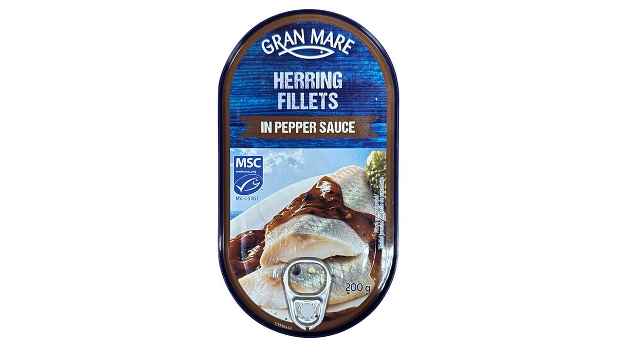 Gran Mare Filety ze sledě v pepřové omáčce 200g