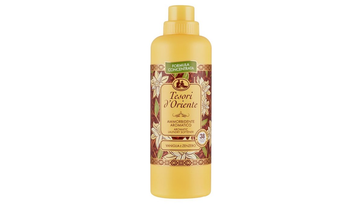 Tesori d'Oriente Aromatická aviváž na prádlo vanilka & zázvor 38 praní 760ml