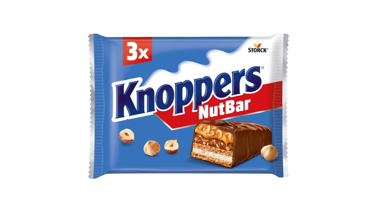 Knoppers Nut Bar 3 x 40g (120g)