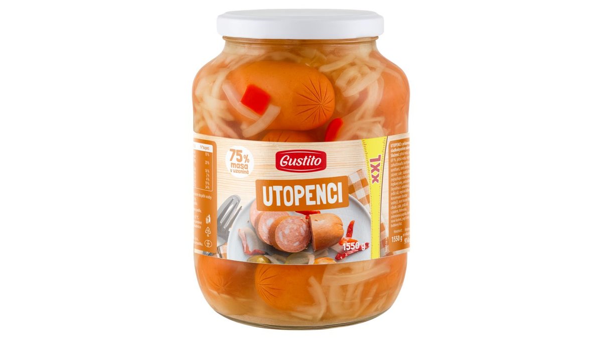 Gustito Utopenci 670g