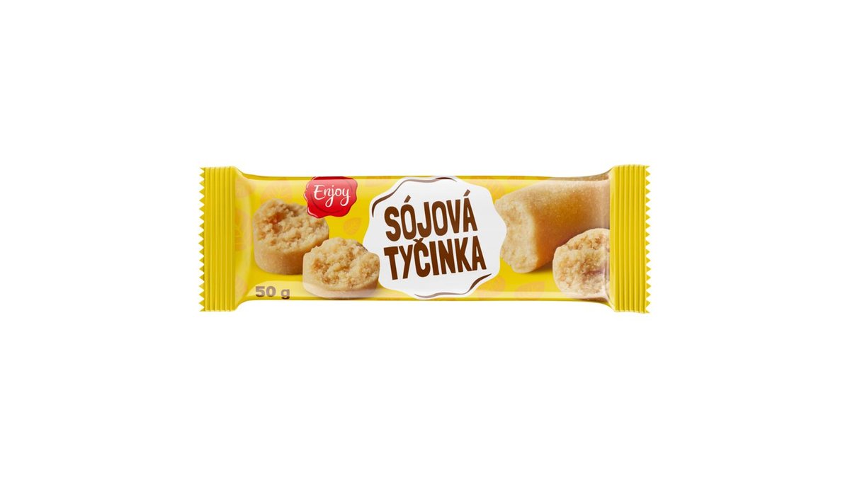 Enjoy Sójová tyčinka s lískooříškovou náplní 50g