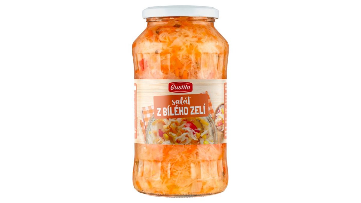 Gustito Salát z bílého zelí 640g
