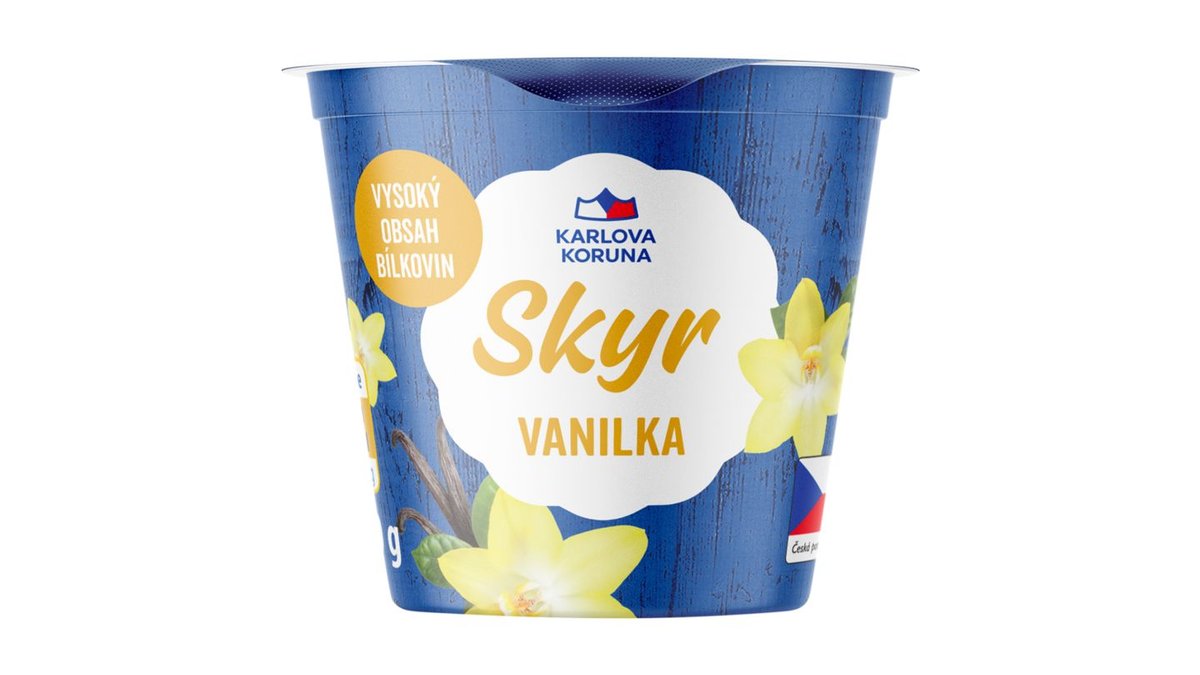 Karlova Koruna Skyr vanilka 150g