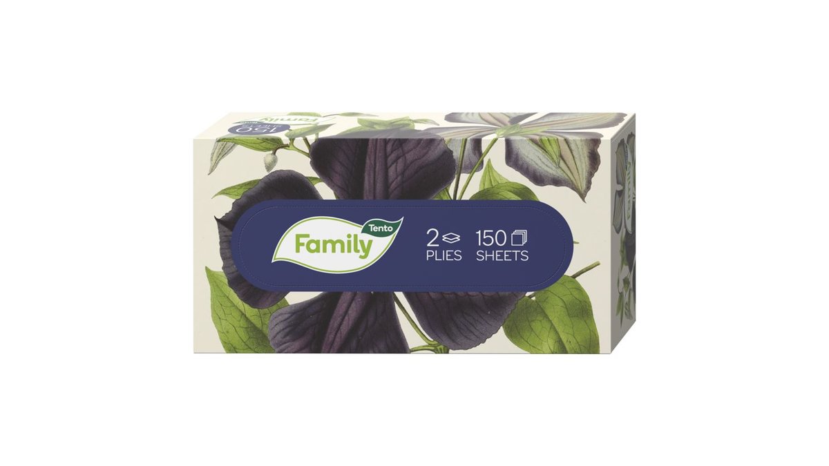 Tento Family Kosmetické utěrky 2 vrstvy 150 ks