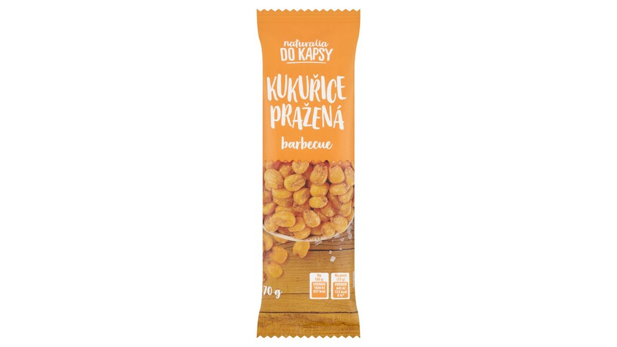 Naturalia Do kapsy Kukuřice pražená barbecue 70g