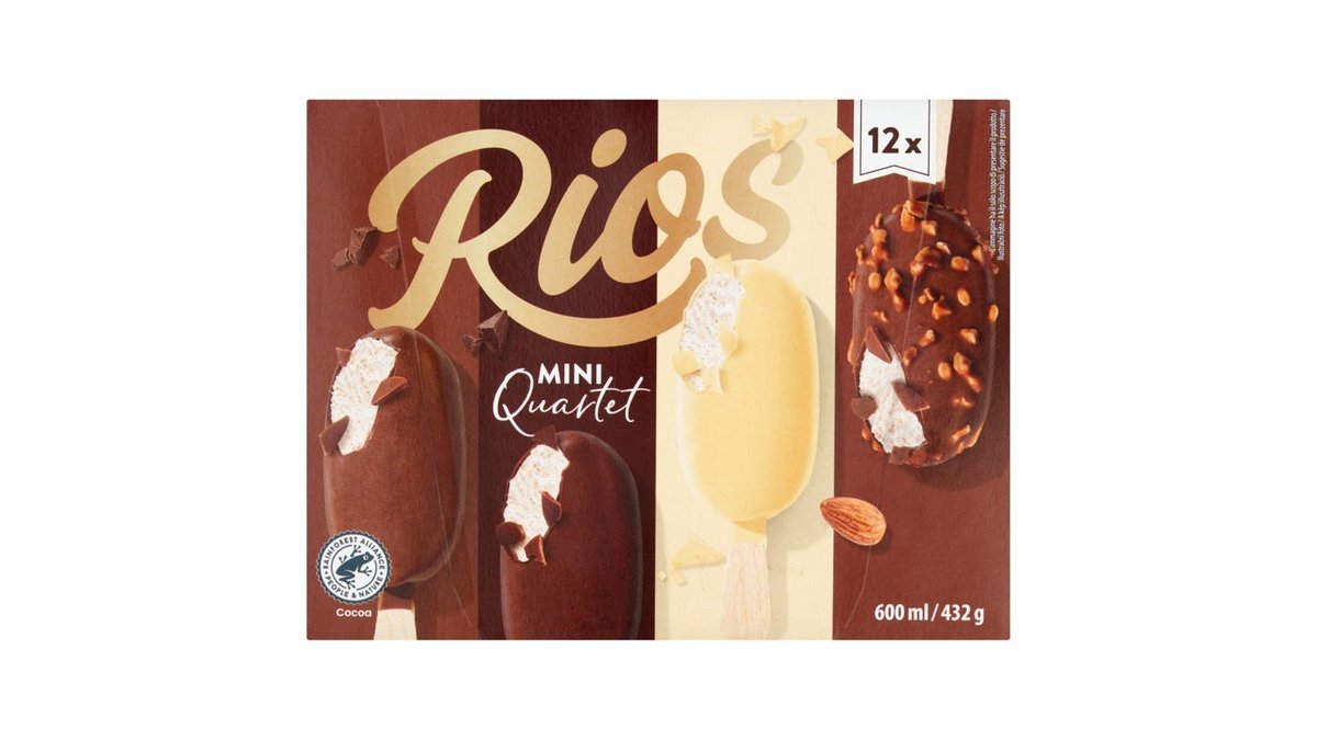 Rios Mini Quartet 12 x 50ml (600ml)