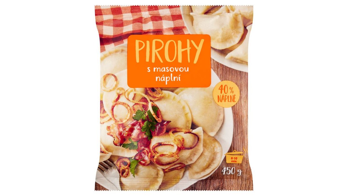 Pirohy s masovou náplní 450g