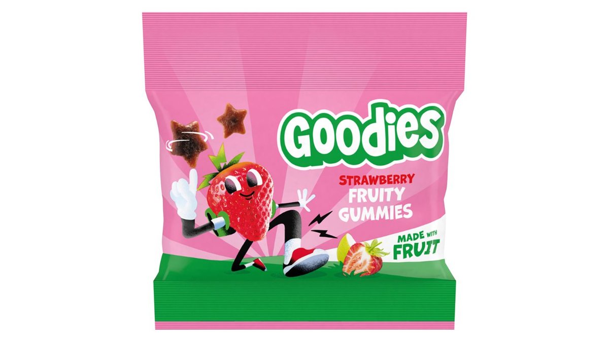 Goodies Gumídci jahoda 17g