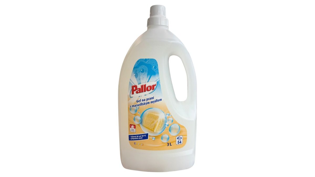 Pallor Gel na praní s marseillským mýdlem 54 praní 3l