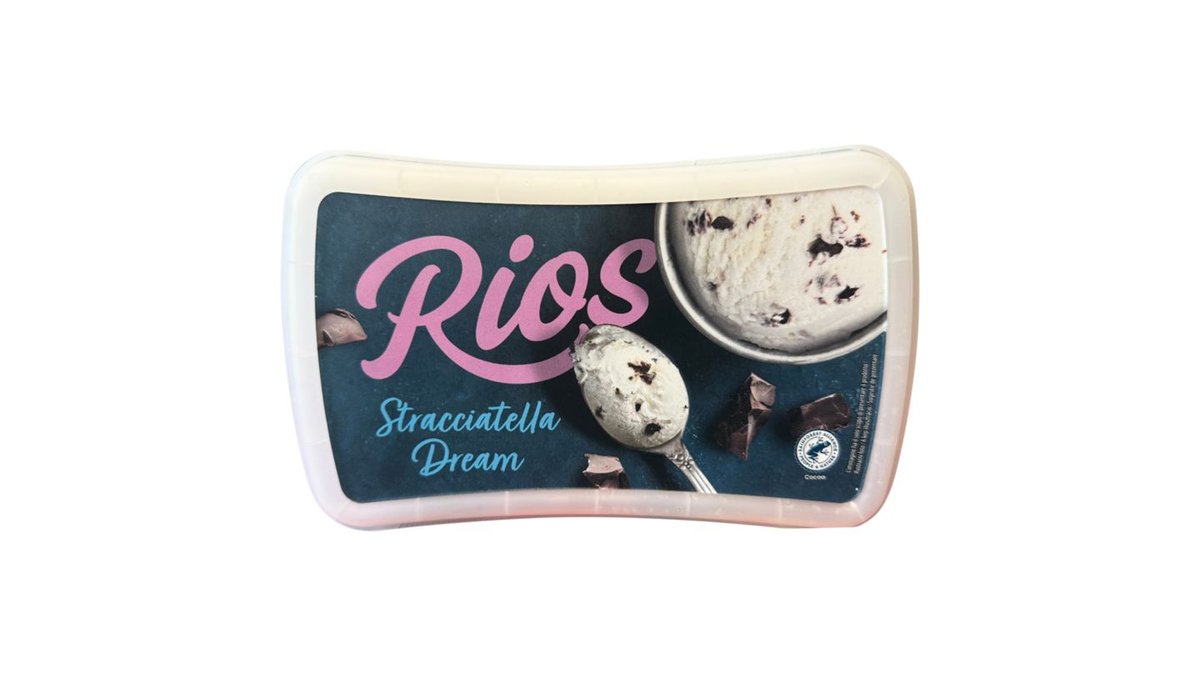 Rios Mražený krém s příchutí bourbonské vanilky s kousky hořké čokolády 1000ml