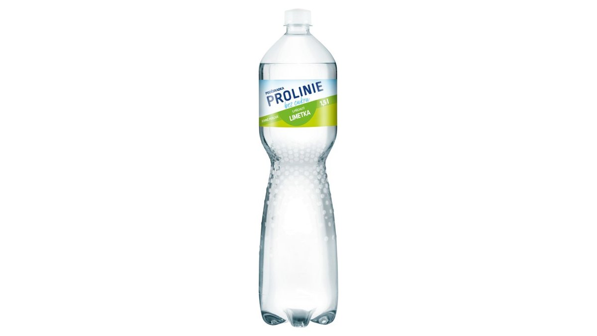 Poděbradka ProLinie Jemně perlivá limetka 1,5l