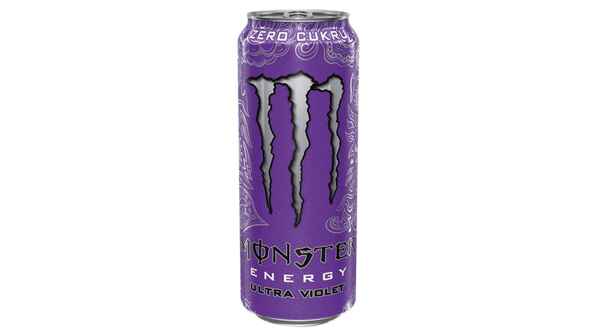 Monster Energy Ultra Violet Gazowany napój energetyczny 500 ml