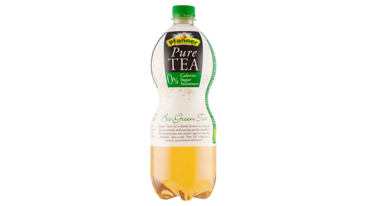 Pfanner Pure Tea bio čajový nealkoholický nápoj ochucený s příchutí citrónu 1l
