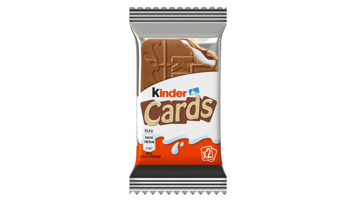 Kinder Cards 2 ks 25,6g