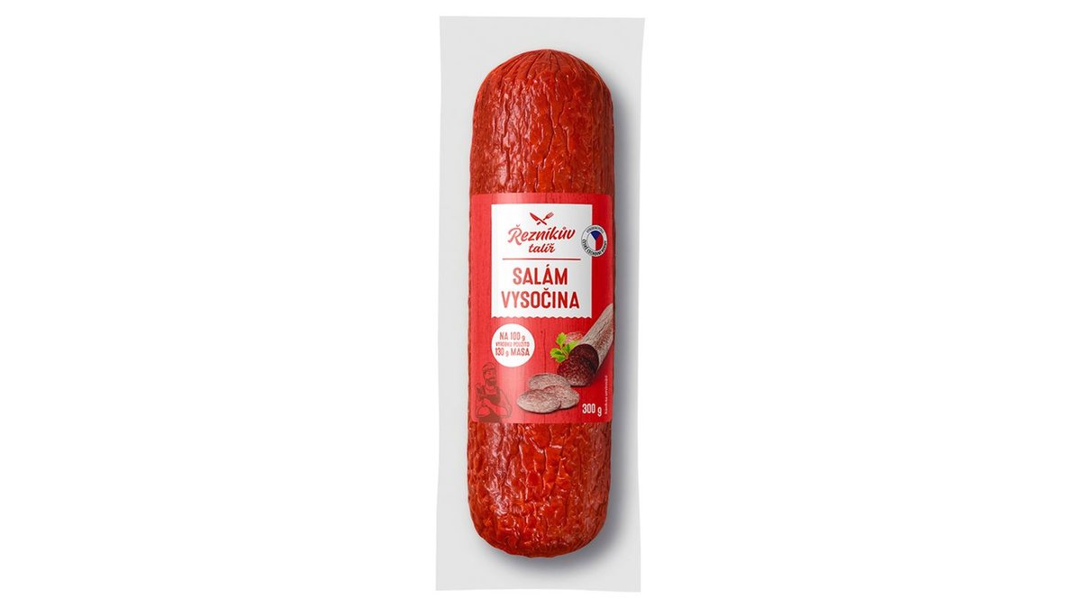 Řezníkův Talíř Vysočina salám 300g