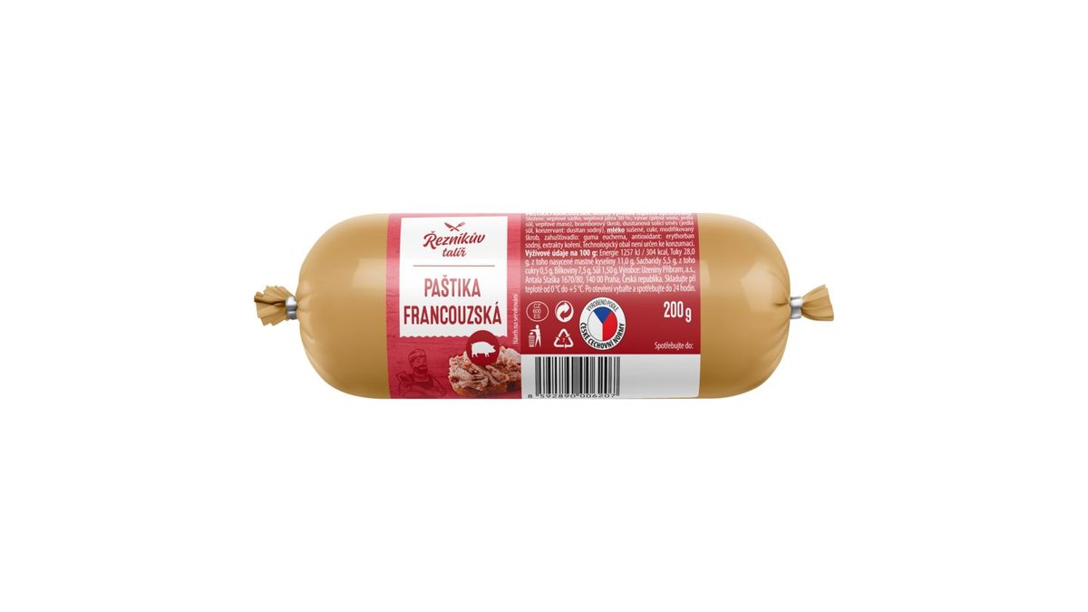 Řezníkův Talíř Paštika francouzská 200g
