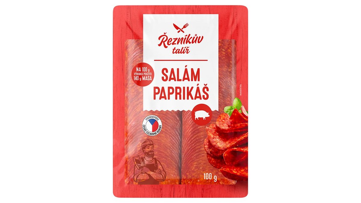 Řezníkův Talíř Paprikáš 100g