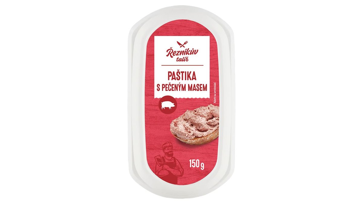 Řezníkův Talíř Paštika s pečeným masem 150g