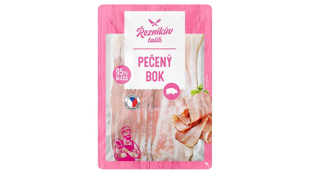 Řezníkův Talíř Pečený bok 100g