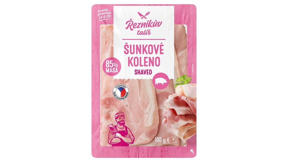 Řezníkův Talíř Šunkové koleno shaved 100g
