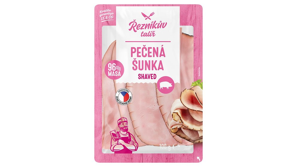 Řezníkův Talíř Pečená šunka shaved 100g