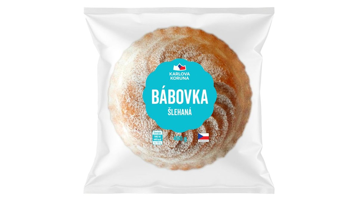 Karlova Koruna Bábovka šlehaná 400g
