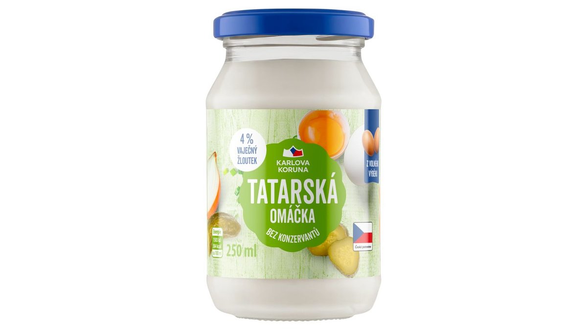 Karlova Koruna Tatarská omáčka 250ml